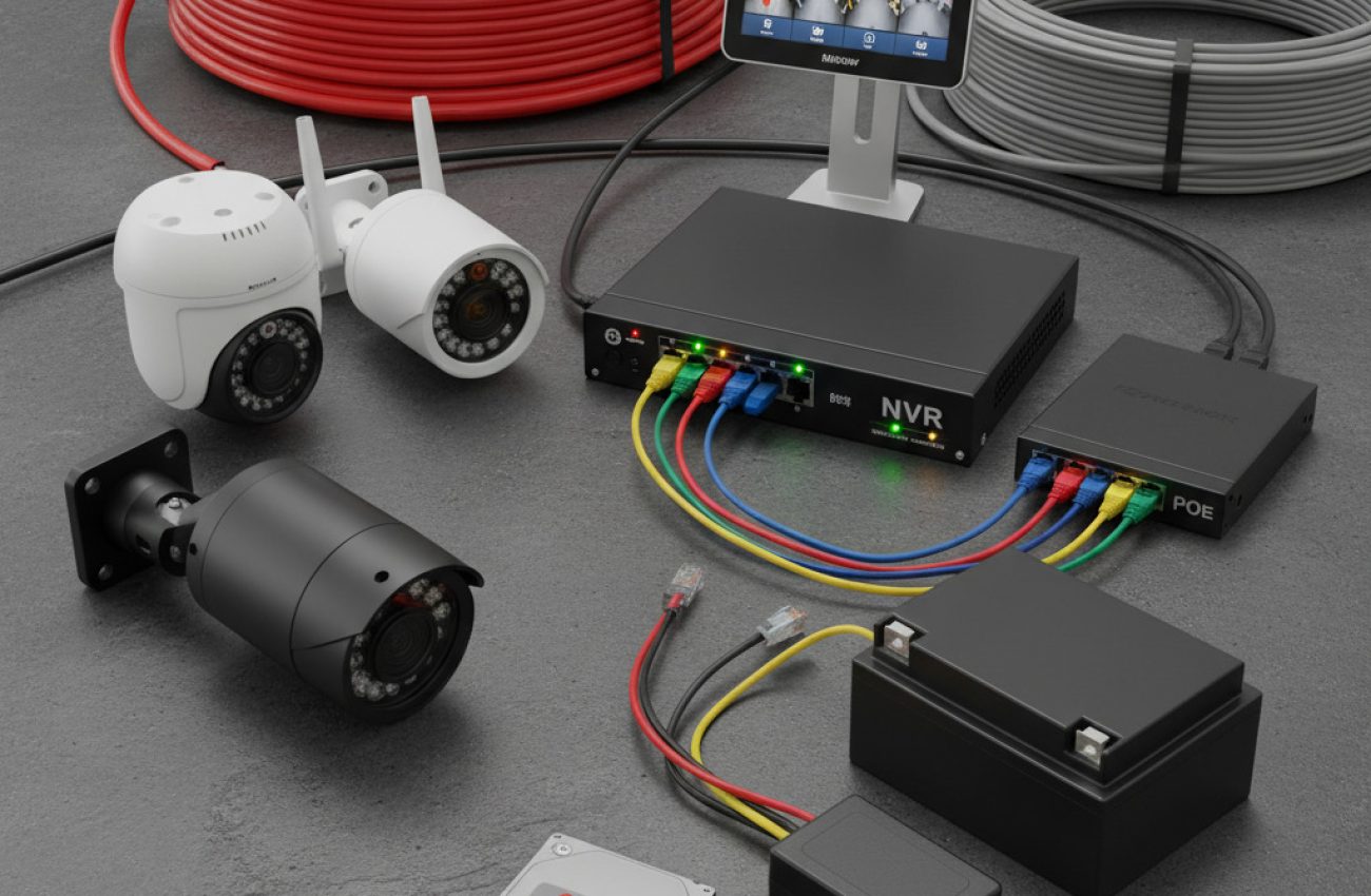 componentes cctv